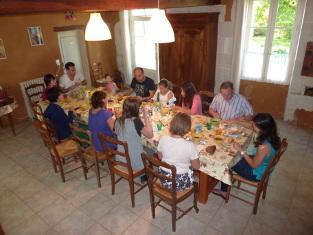 Convivialité autour des fromages de chèvres